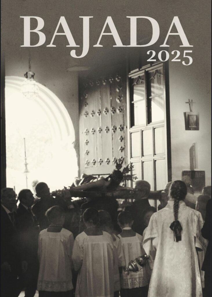 Cartel Bajada Señor de la Salud y de las Aguas Antequera 2025