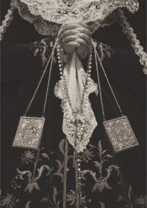 foto del escapulario de la virgen