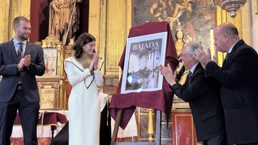 Presentacion Cartel Bajada Señor de la Salud y de las Aguas Antequera 2025 por Marta Berrocal Álvarez